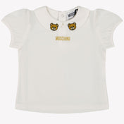 Moschino Baby Girls Polo OffWhite