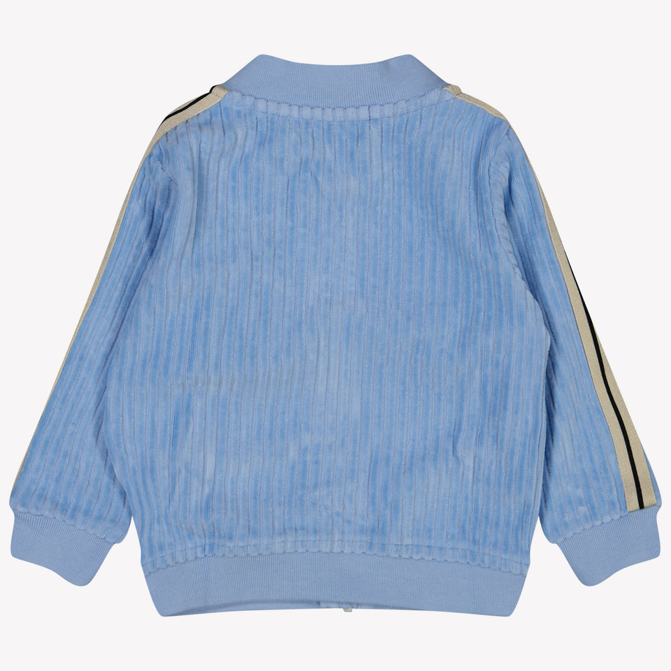 Palm Angels Baby Jongens Vest Licht Blauw