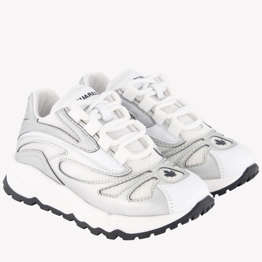 Dsquared2 Girls Sneakers  Silver