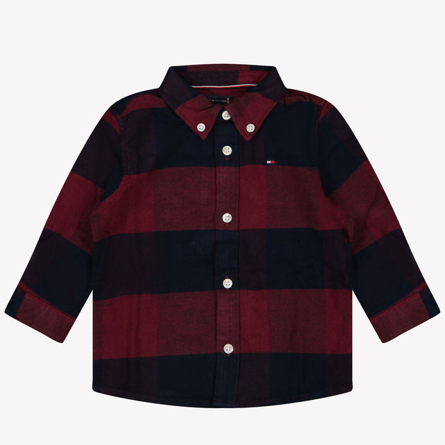 Tommy Hilfiger Baby Jongens Blouse Bordeaux