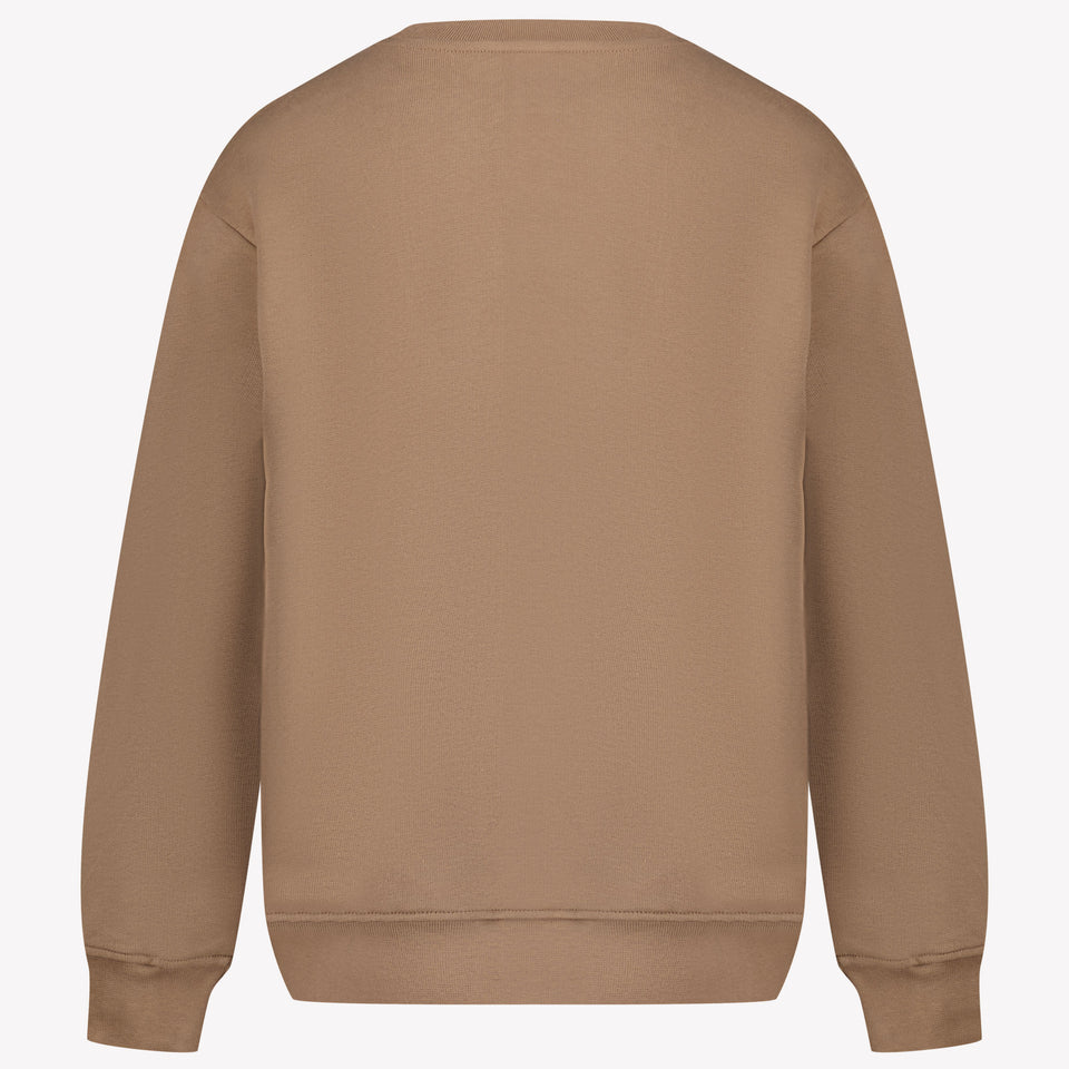 MSGM Kids Boys Sweater in Brown