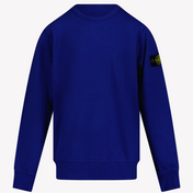 Stone Island Kids Boys Sweater Cobalt Blue