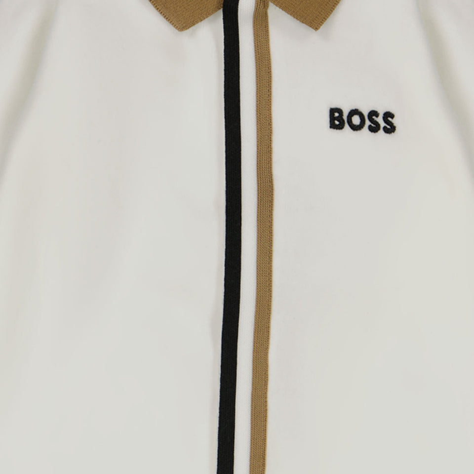 Boss Baby boys box suit White