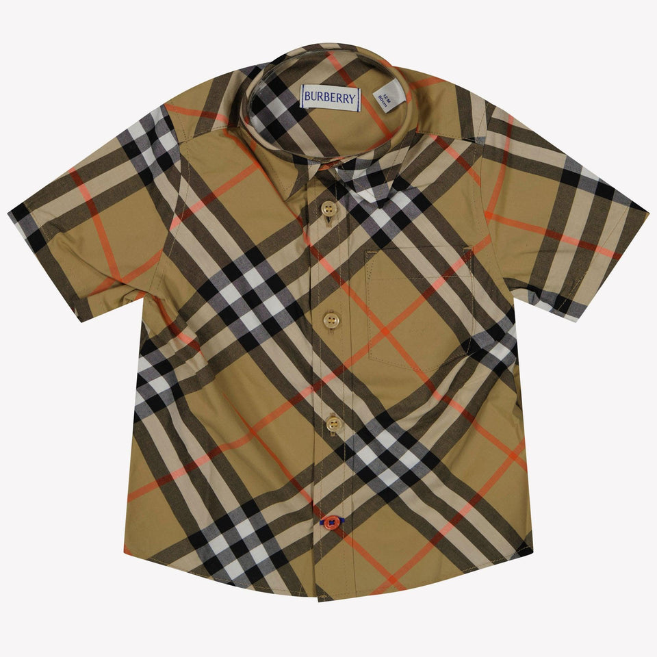 Burberry Baby Boys Blouse  Beige