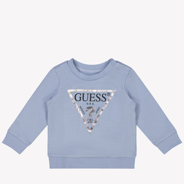 Guess Baby girls sweater Light Blue