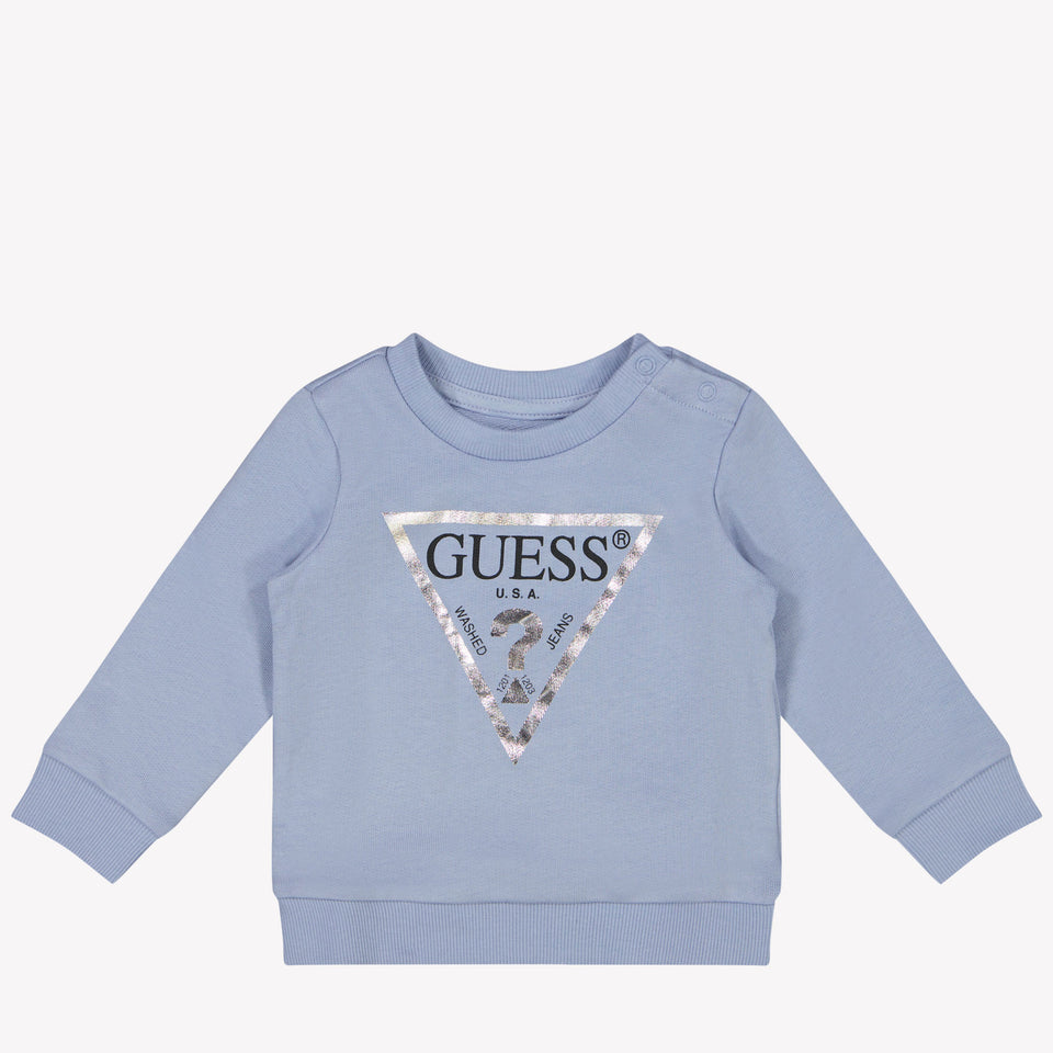 Guess Baby girls sweater Light Blue