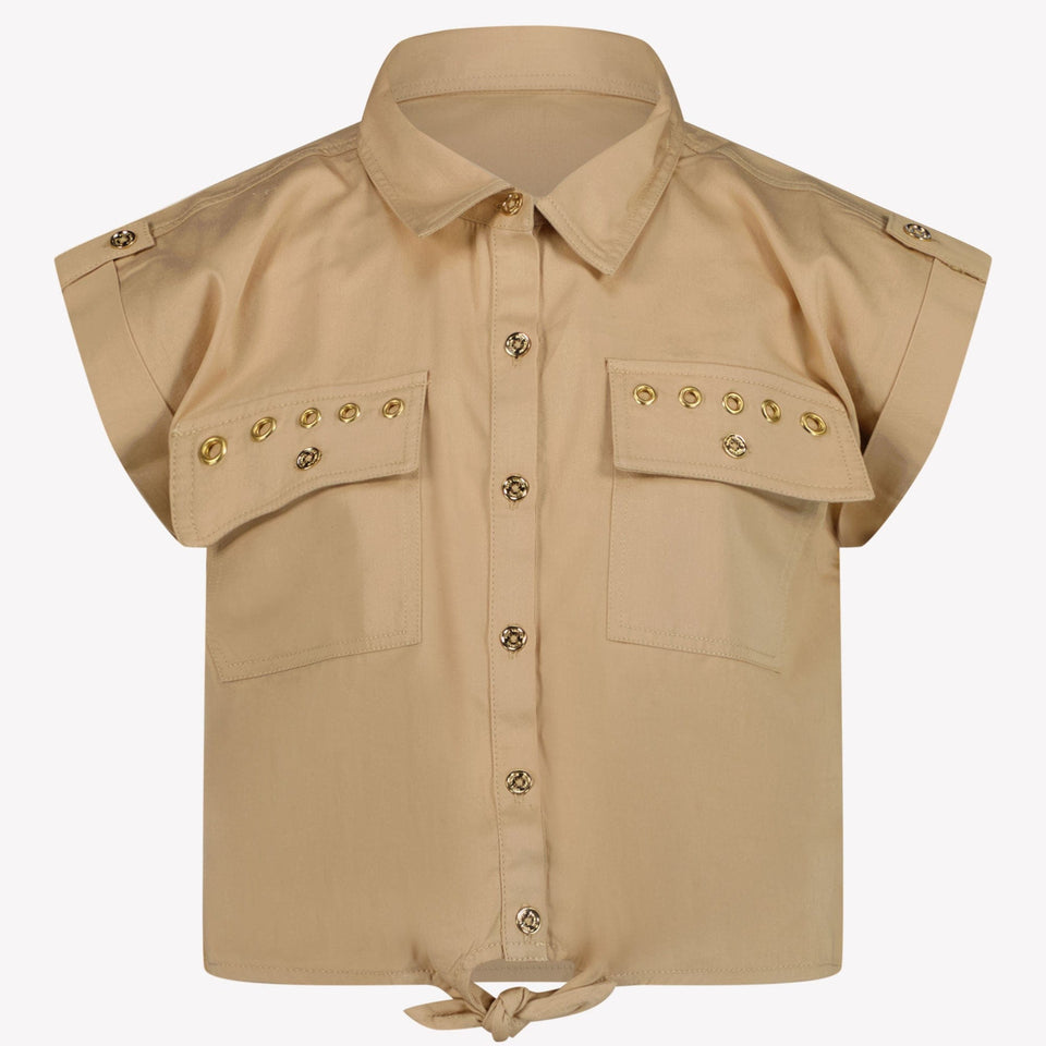 Michael Kors Kinder Blouse Zand 4Y