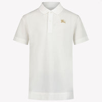 Burberry Johane Kids Boys Polo White