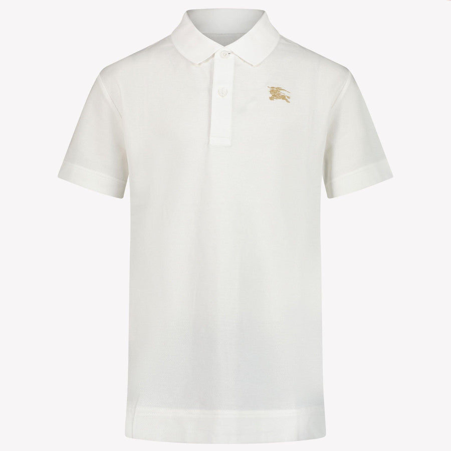 Burberry Johane Kids Boys Polo White