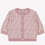 Fendi Baby girls vest in Light Pink