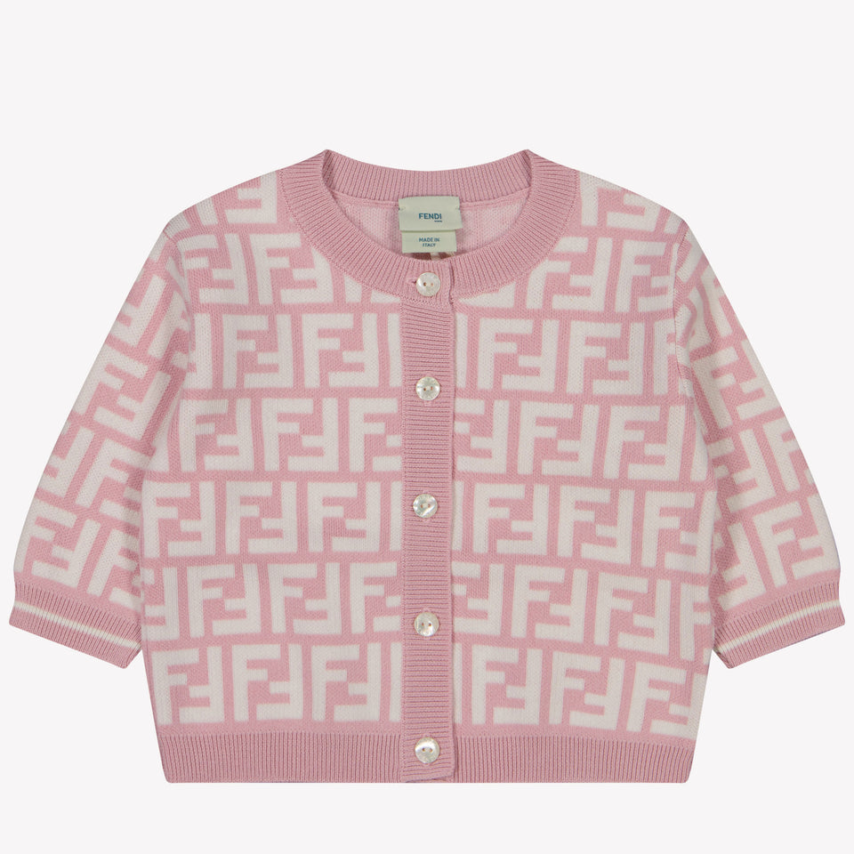 Fendi Baby girls vest in Light Pink