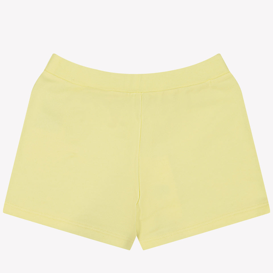 Fendi Baby Unisex Shorts In Geel