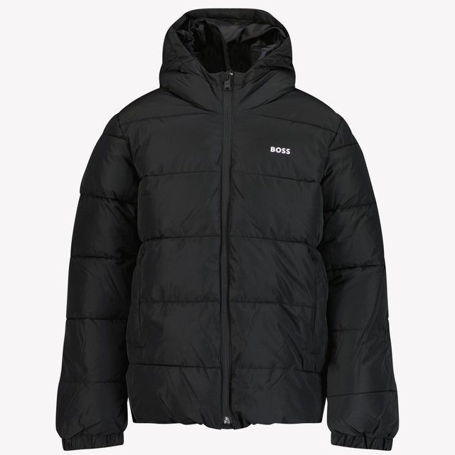 Boss Boys winter coat Black