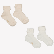 Chloé Baby Meisjes Sokje Off White