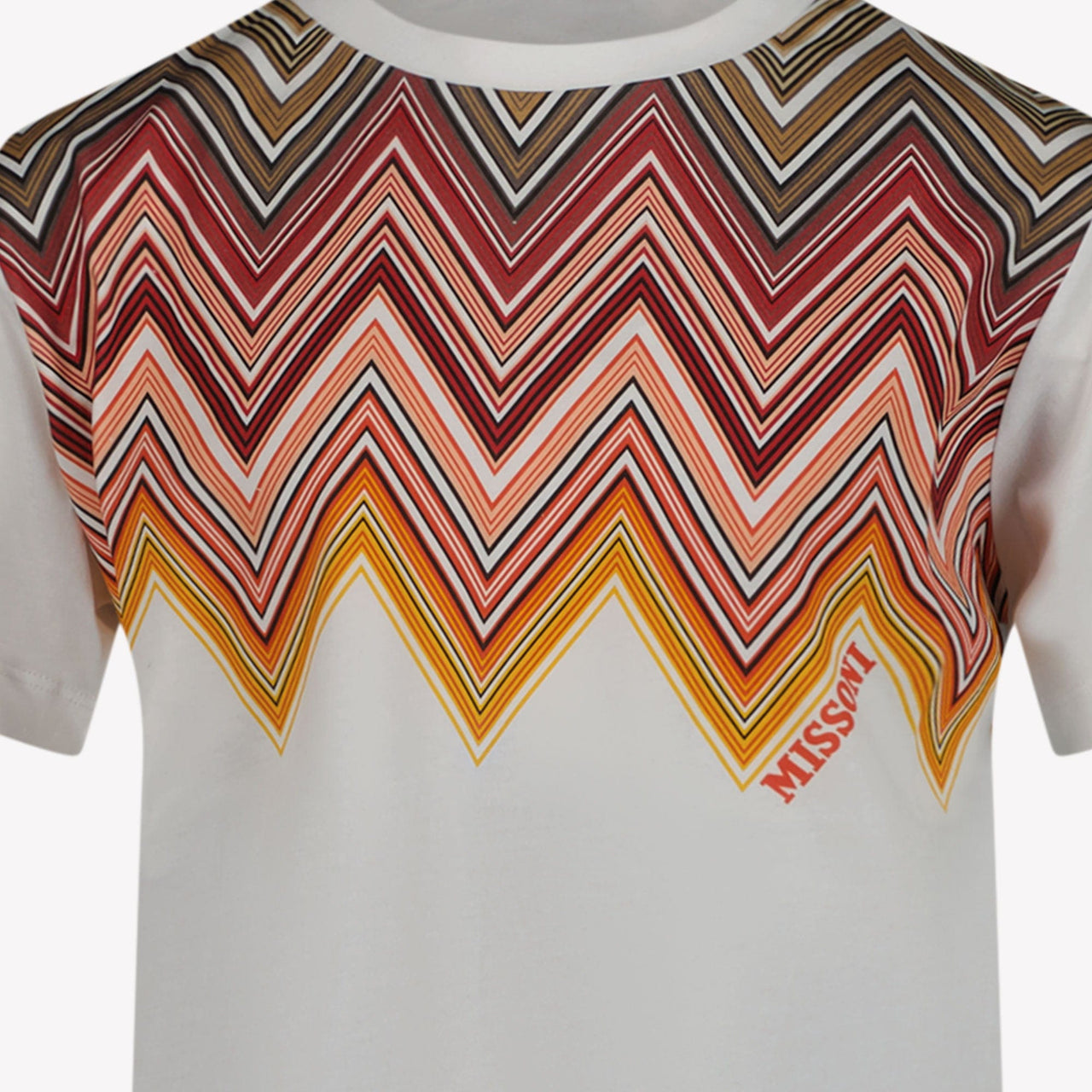 Missoni Kinder Jongens T-Shirt Wit