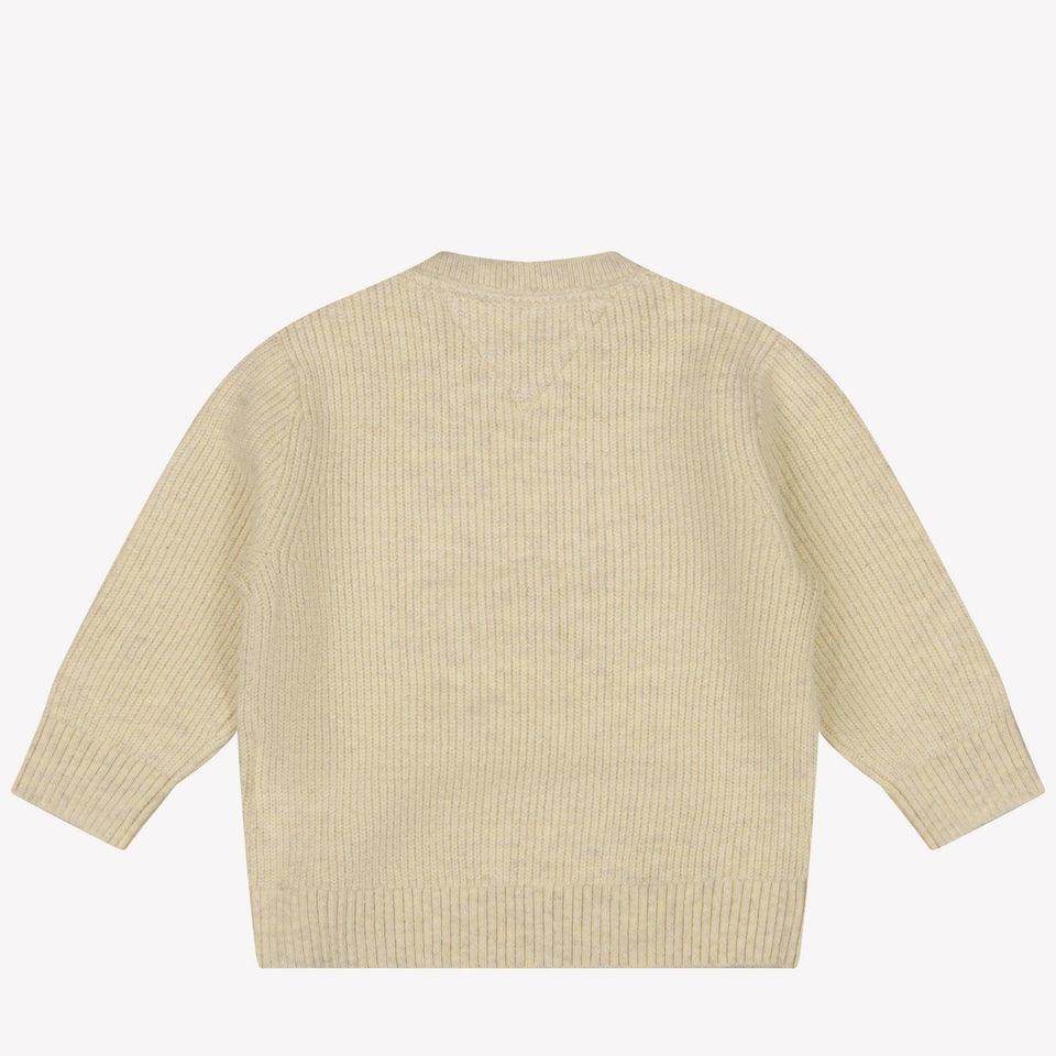 Tommy Hilfiger Baby Unisex Sweater Light Beige