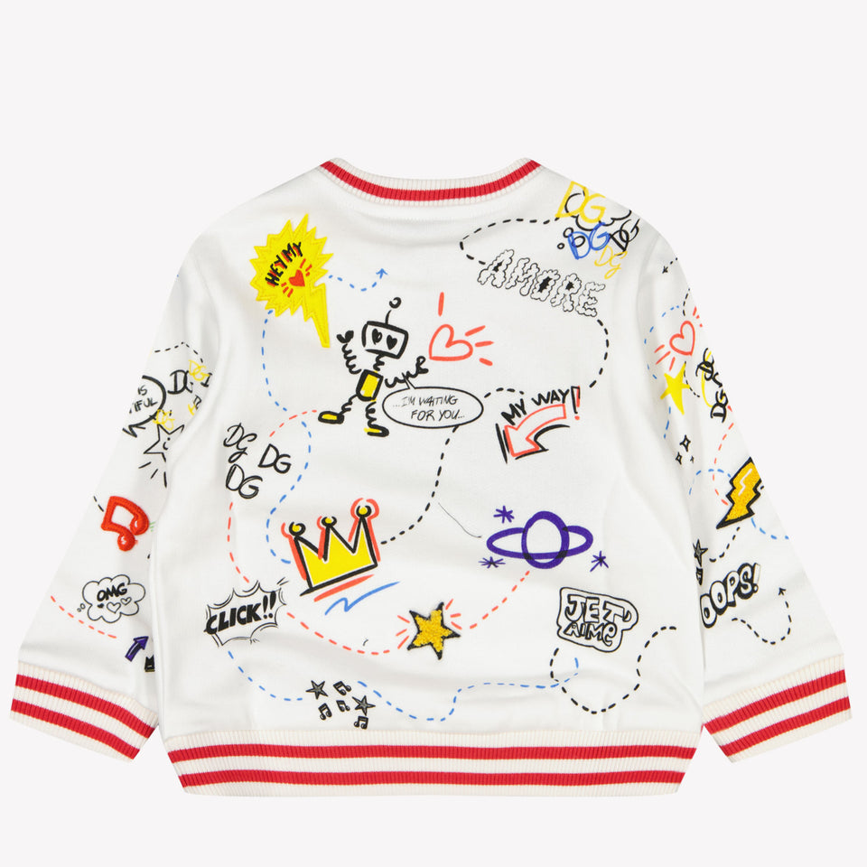 Dolce & Gabbana Baby boys sweater White