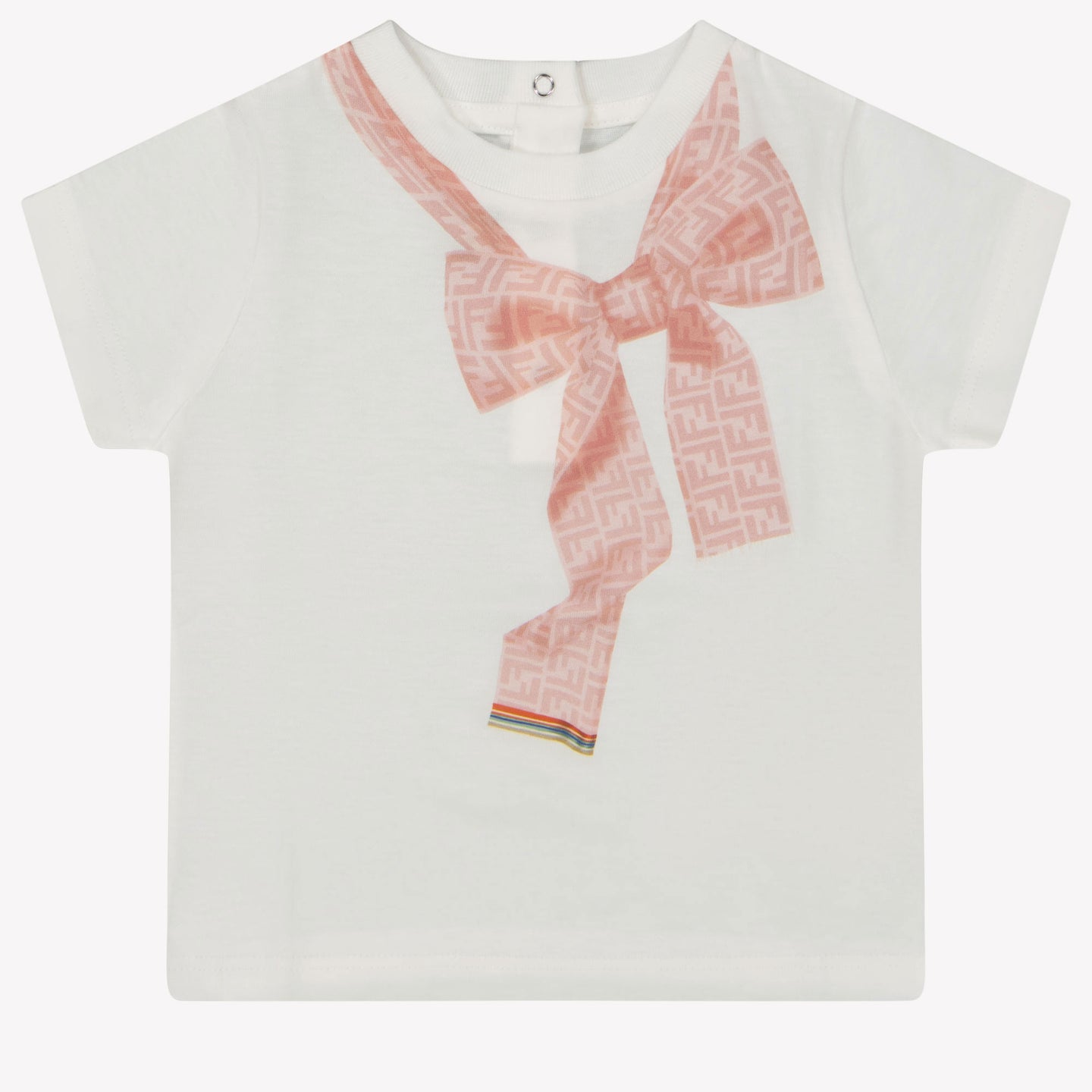 Fendi Baby Girls T-Shirt in White