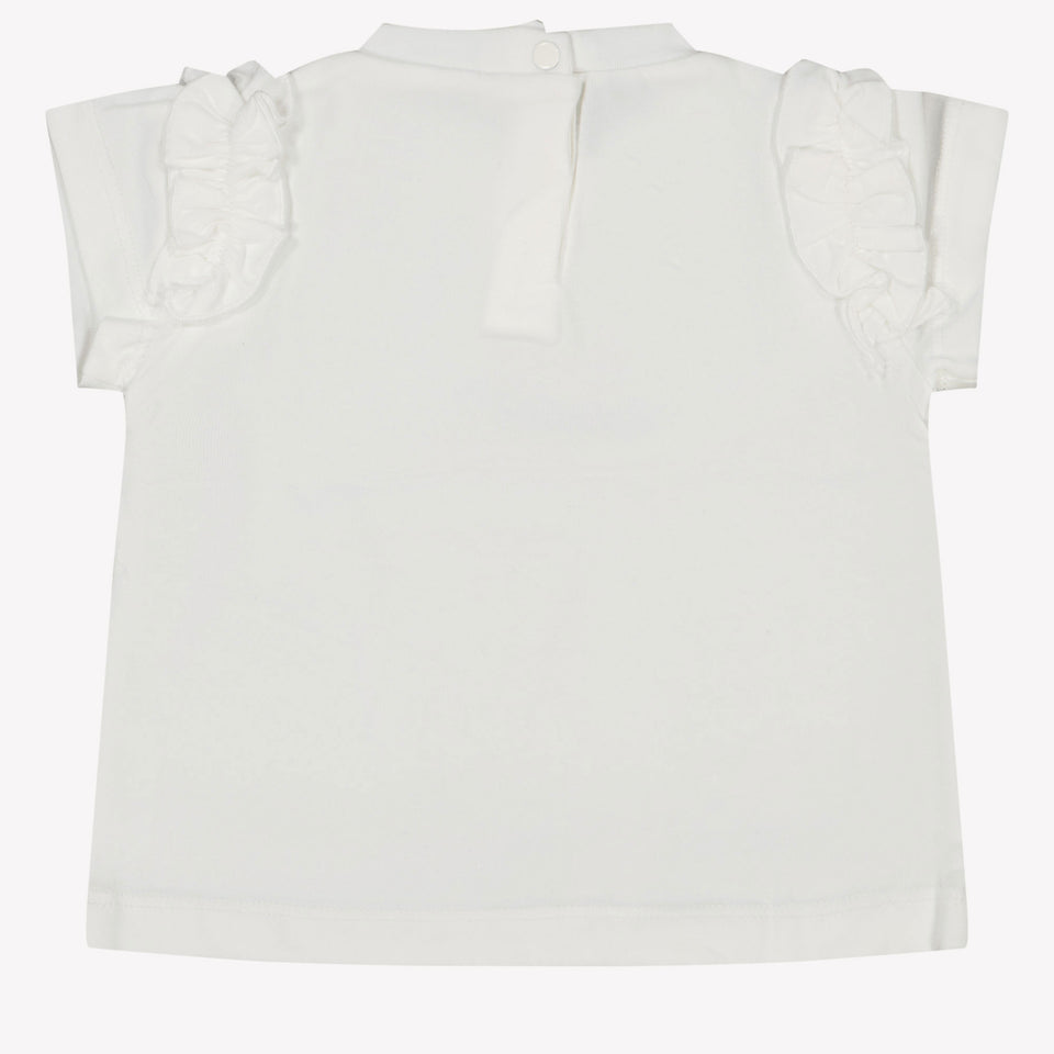 Liu Jo Baby Meisjes T-Shirt In Wit