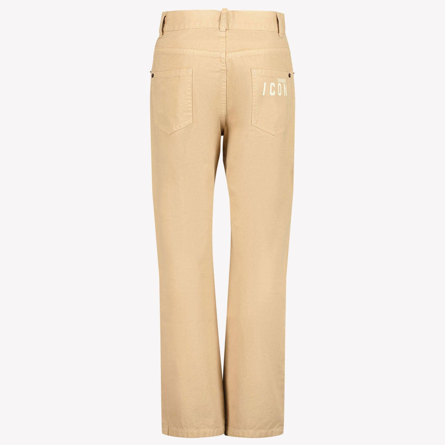 Dsquared2 Unisex Trousers Beige