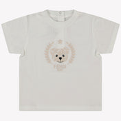 Fendi Baby Unisex T-Shirt in White