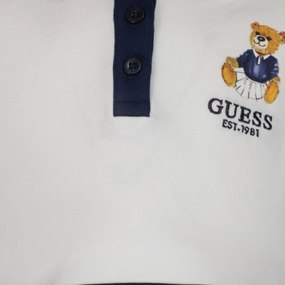 Guess Kids Girls Dress White