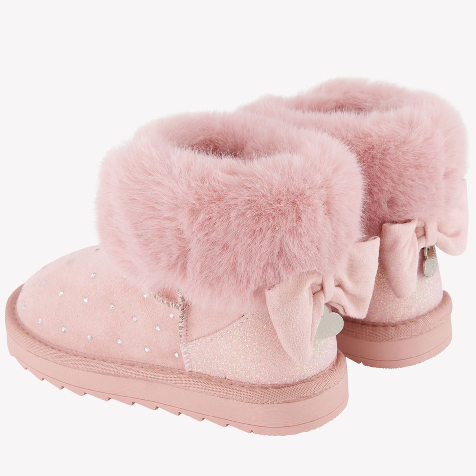 MonnaLisa Girls Snowboots Light Pink