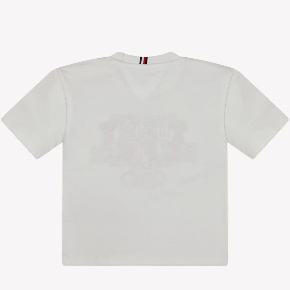 Tommy Hilfiger Baby Jongens T-shirt Wit