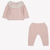 Tartine et chocolat baby girls box suit Light Pink