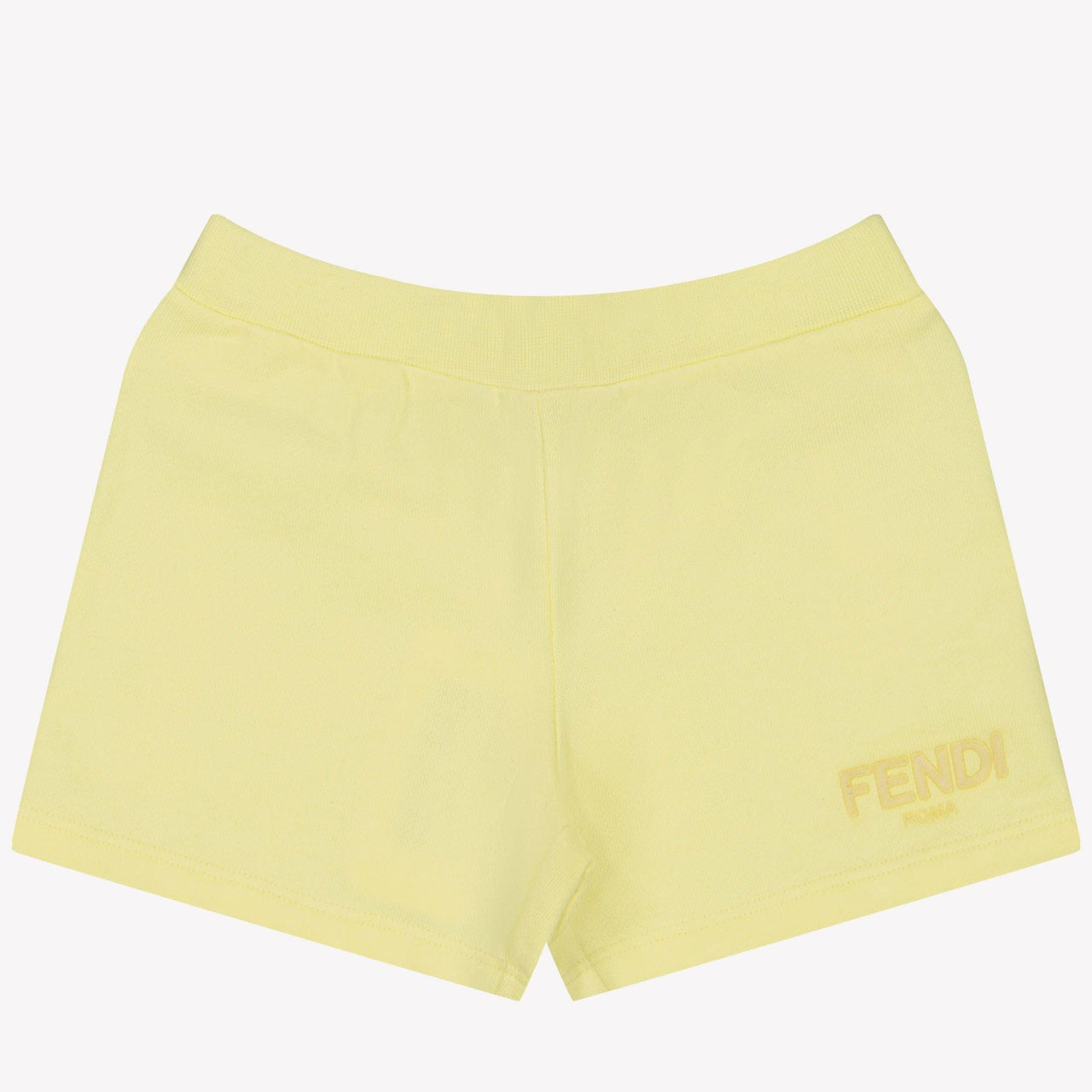 Fendi Baby Unisex Shorts  Yellow