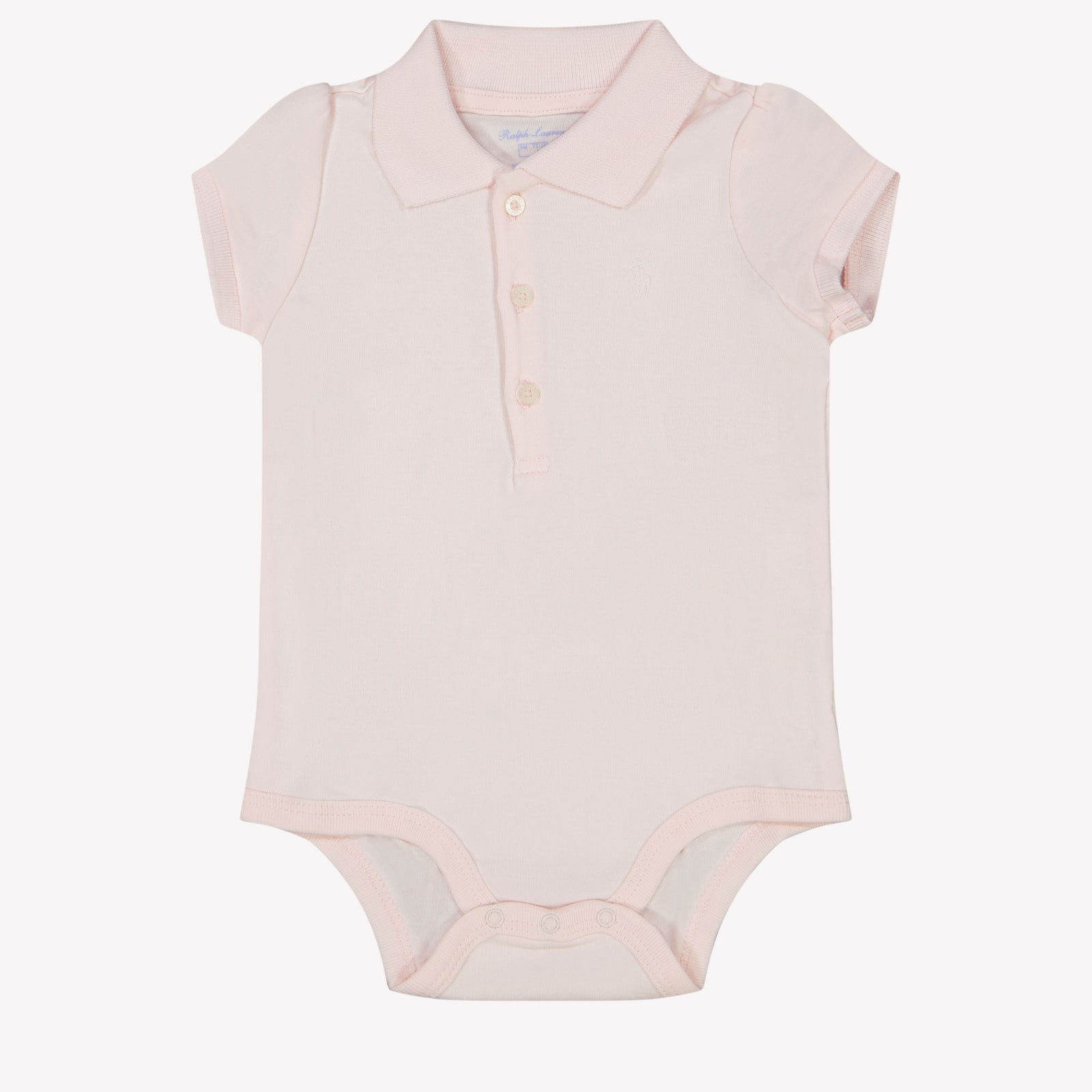 Ralph Lauren Baby Meisjes Rompertje In Licht Roze