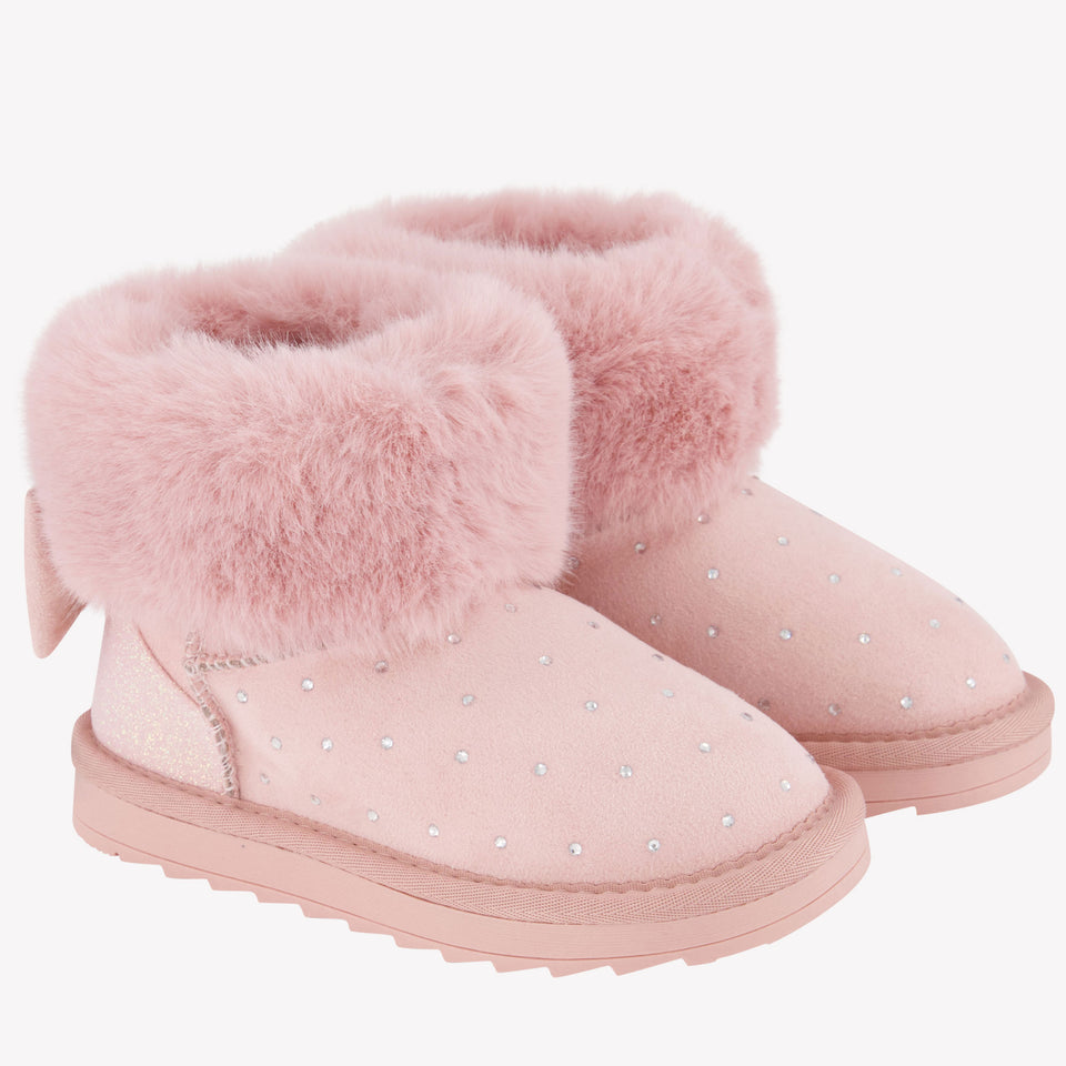 MonnaLisa Girls Snowboots Light Pink