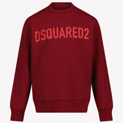 Dsquared2 Jongens Trui Bordeaux