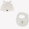 Moncler Baby Unisex Hat  White
