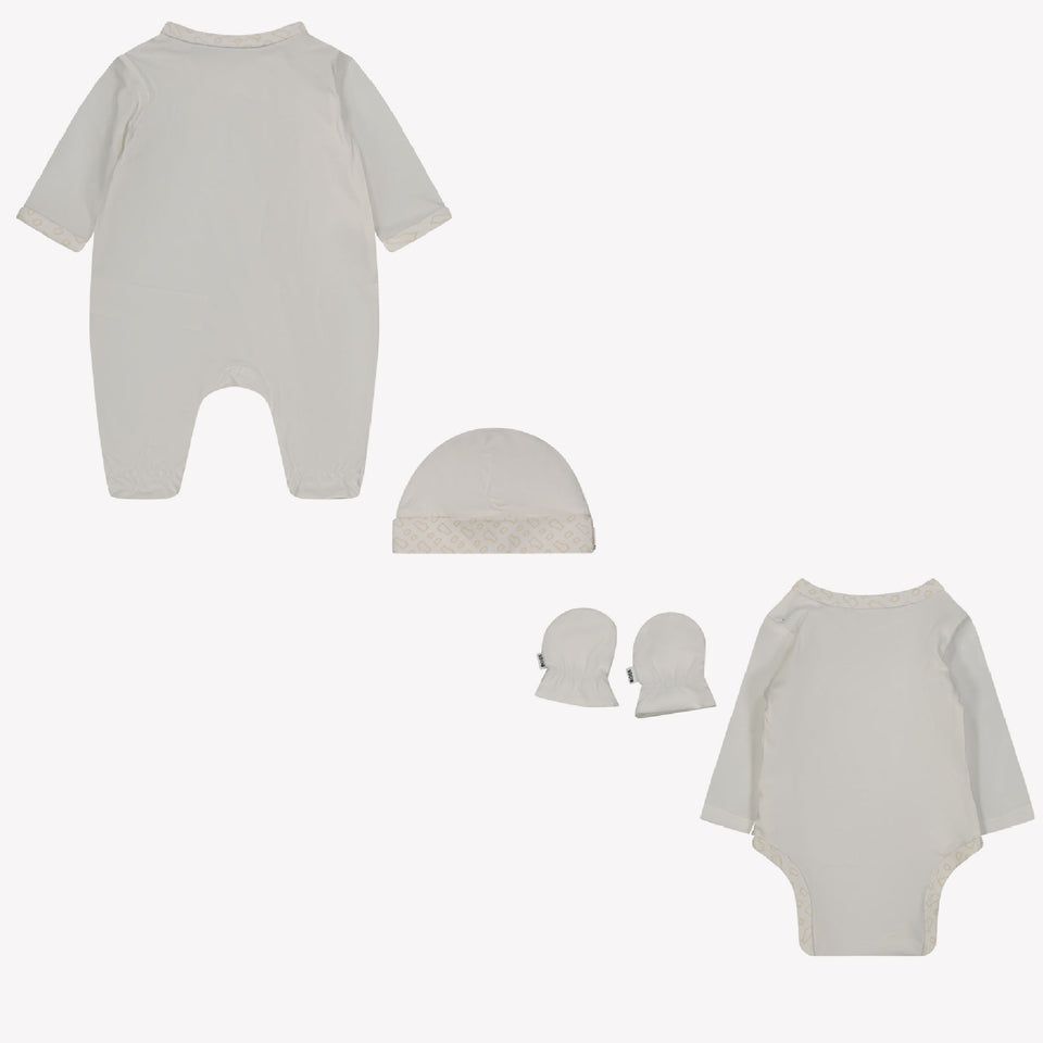 Boss Baby boys box suit White