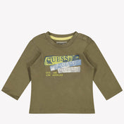 Guess Baby Jongens T-Shirt Army