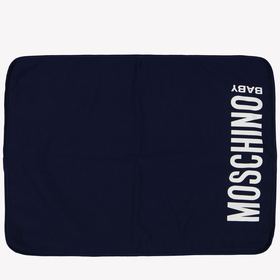 Moschino Baby unisex diaper bag Navy