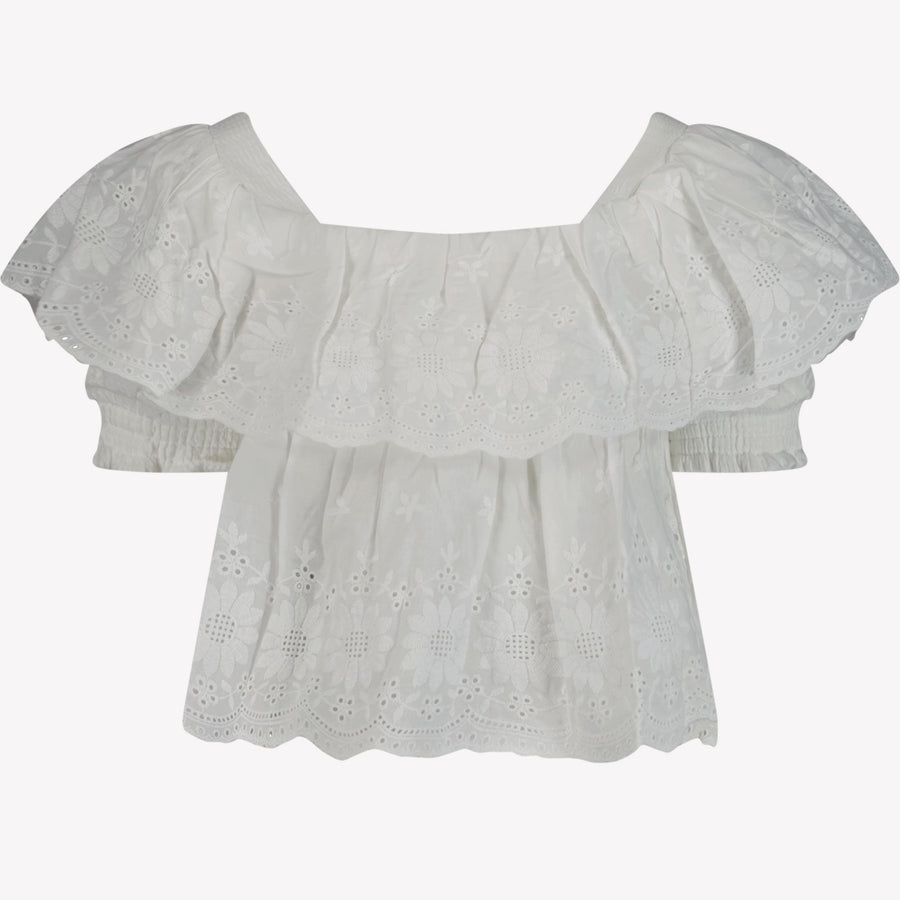 Mayoral Kinder Meisjes Blouse Wit