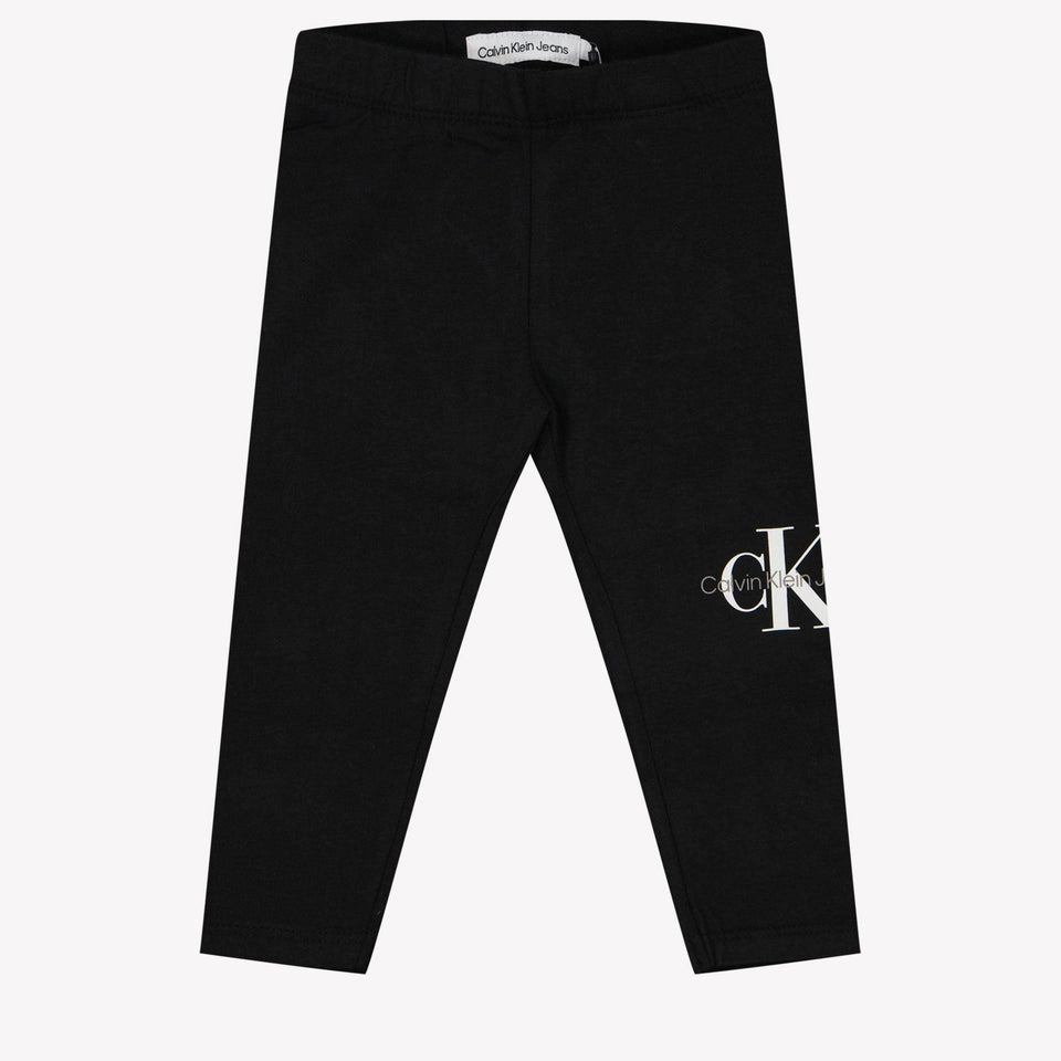 Calvin Klein Baby Unisex Legggs  Black