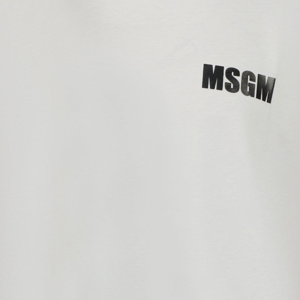 MSGM Unisex t-shirt White