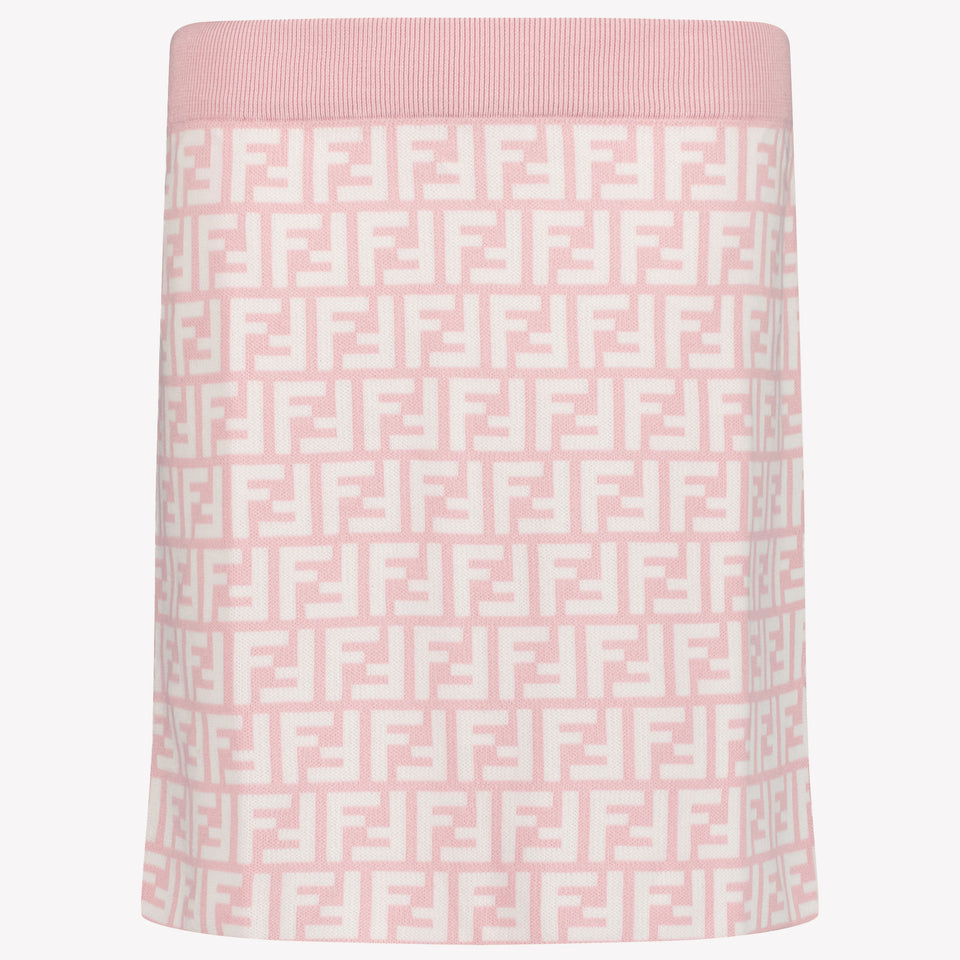 Fendi Children's girls skirt Light Pink