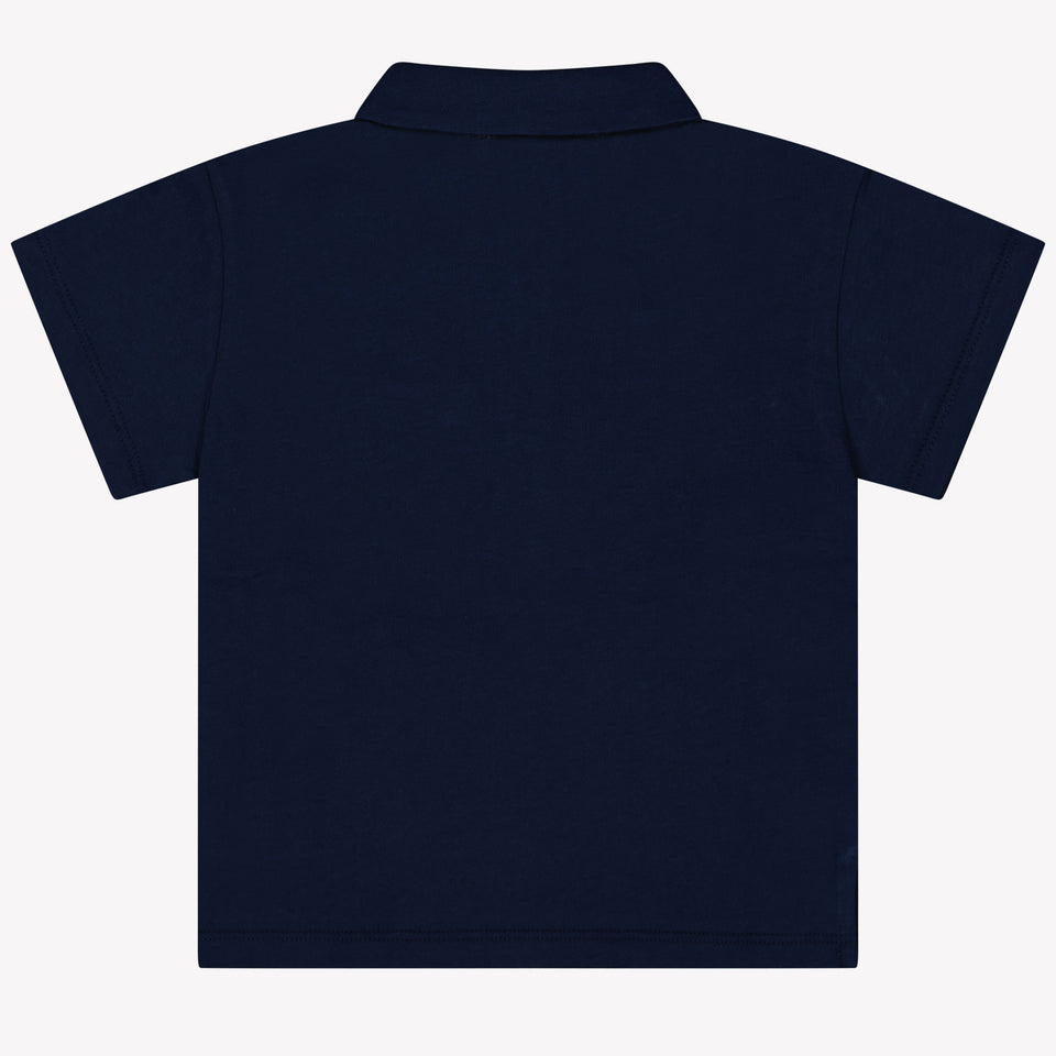 Fendi Baby Jongens Polo In Navy