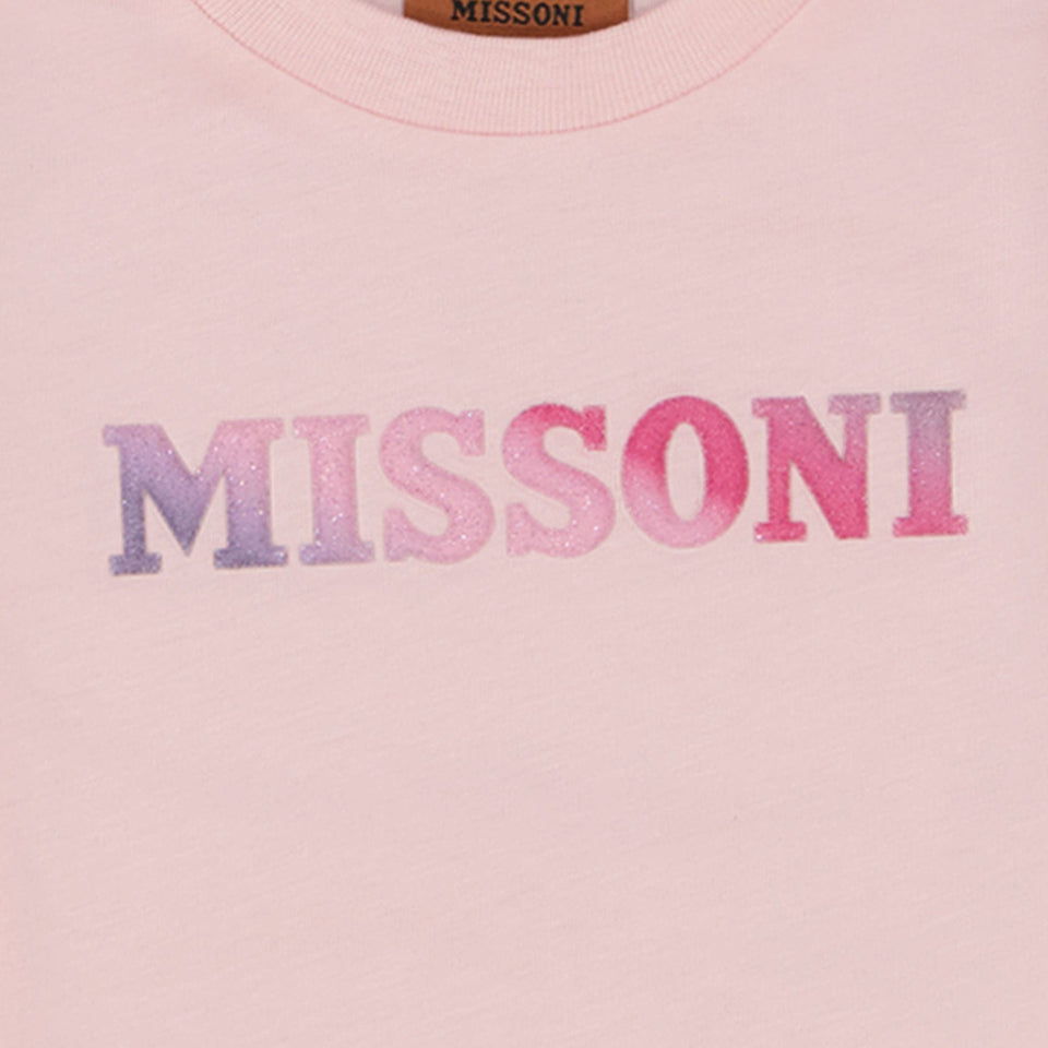 Missoni Baby Meisjes T-shirt Licht Roze