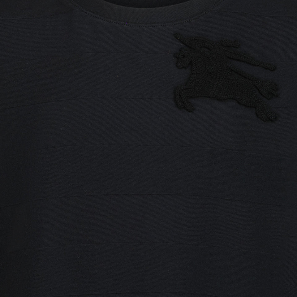 Burberry Unisex T-shirt Zwart