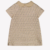 Fendi Baby Girls Dress Gold