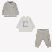 Boss Baby Boys Jogging Suit Light Gray