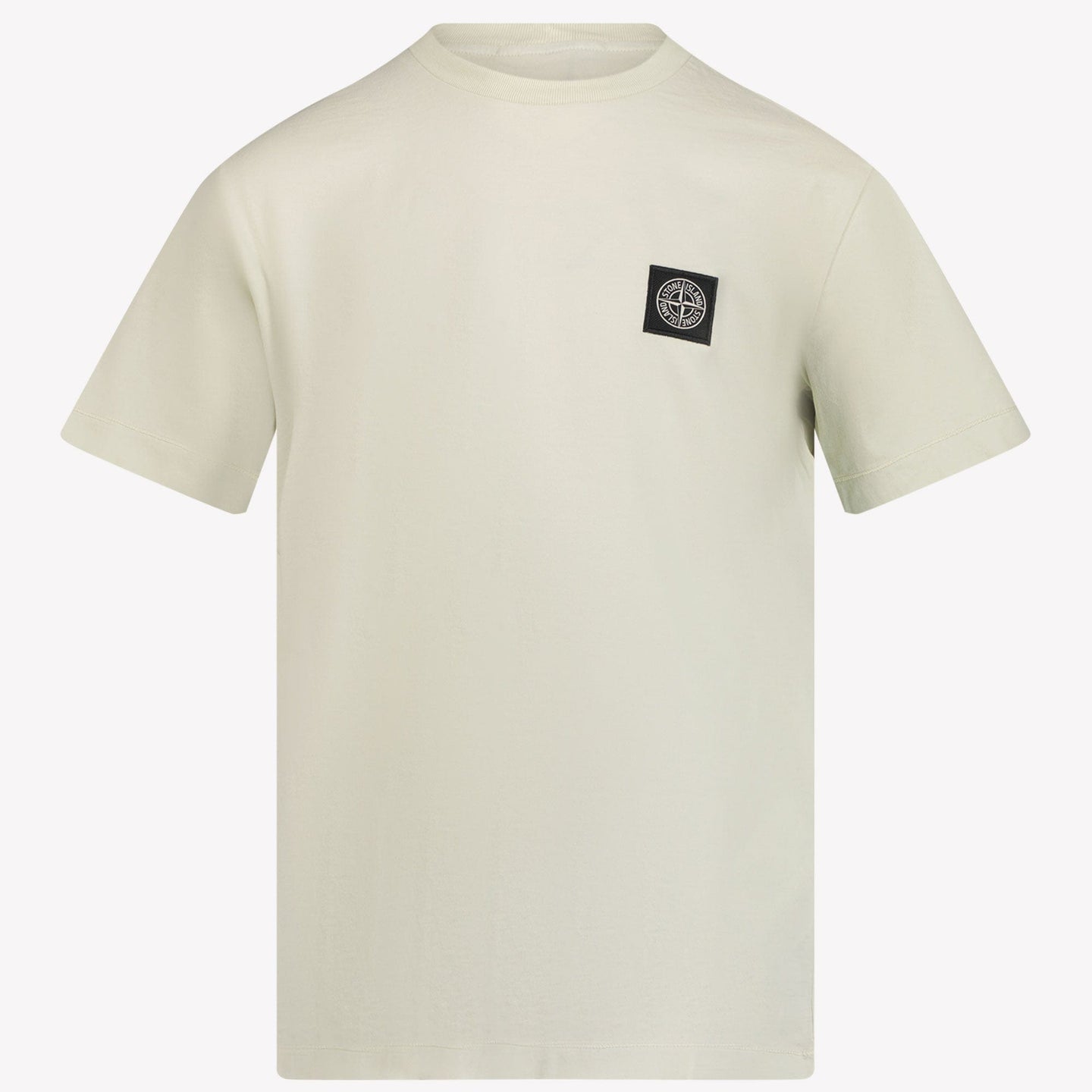 Stone Island Jongens T-shirt Licht Beige 2Y