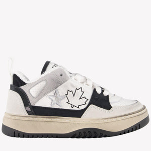Dsquared2 Boys Sneakers  White