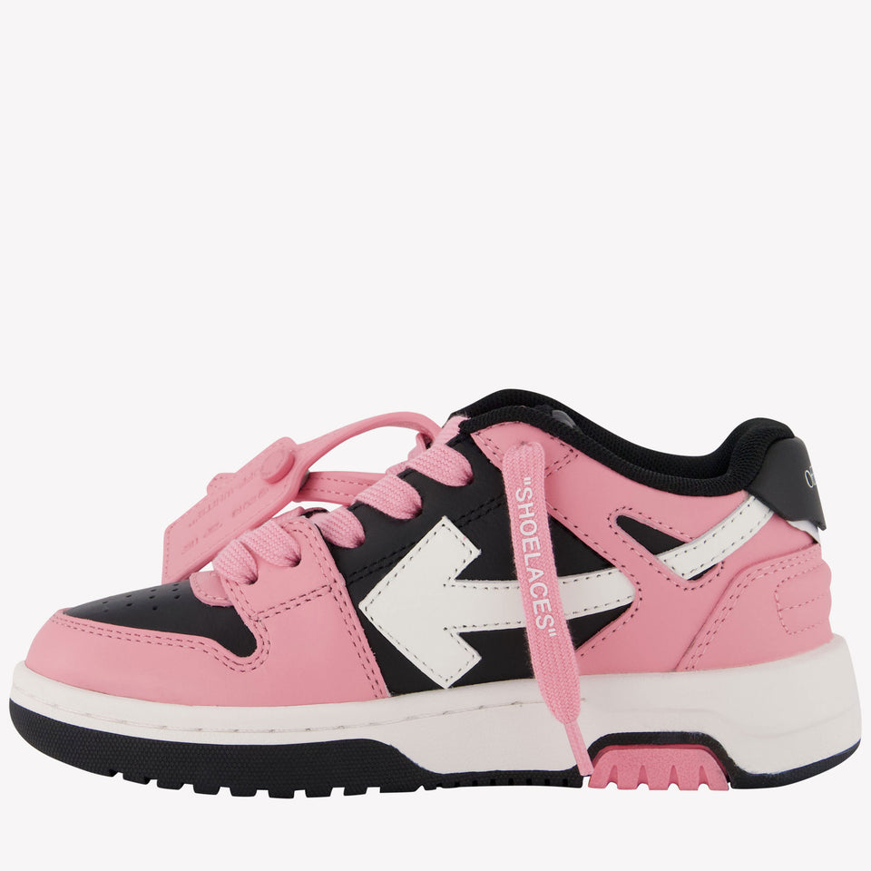 Off-White Out Of Office Meisjes Sneakers Zwart