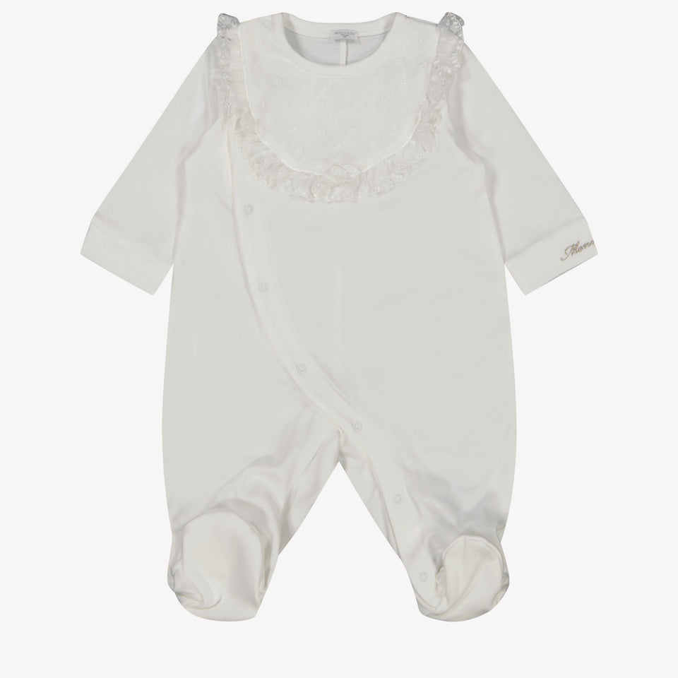 MonnaLisa Baby Girls boxing suit in OffWhite